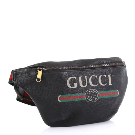 gucci logo belt bag.